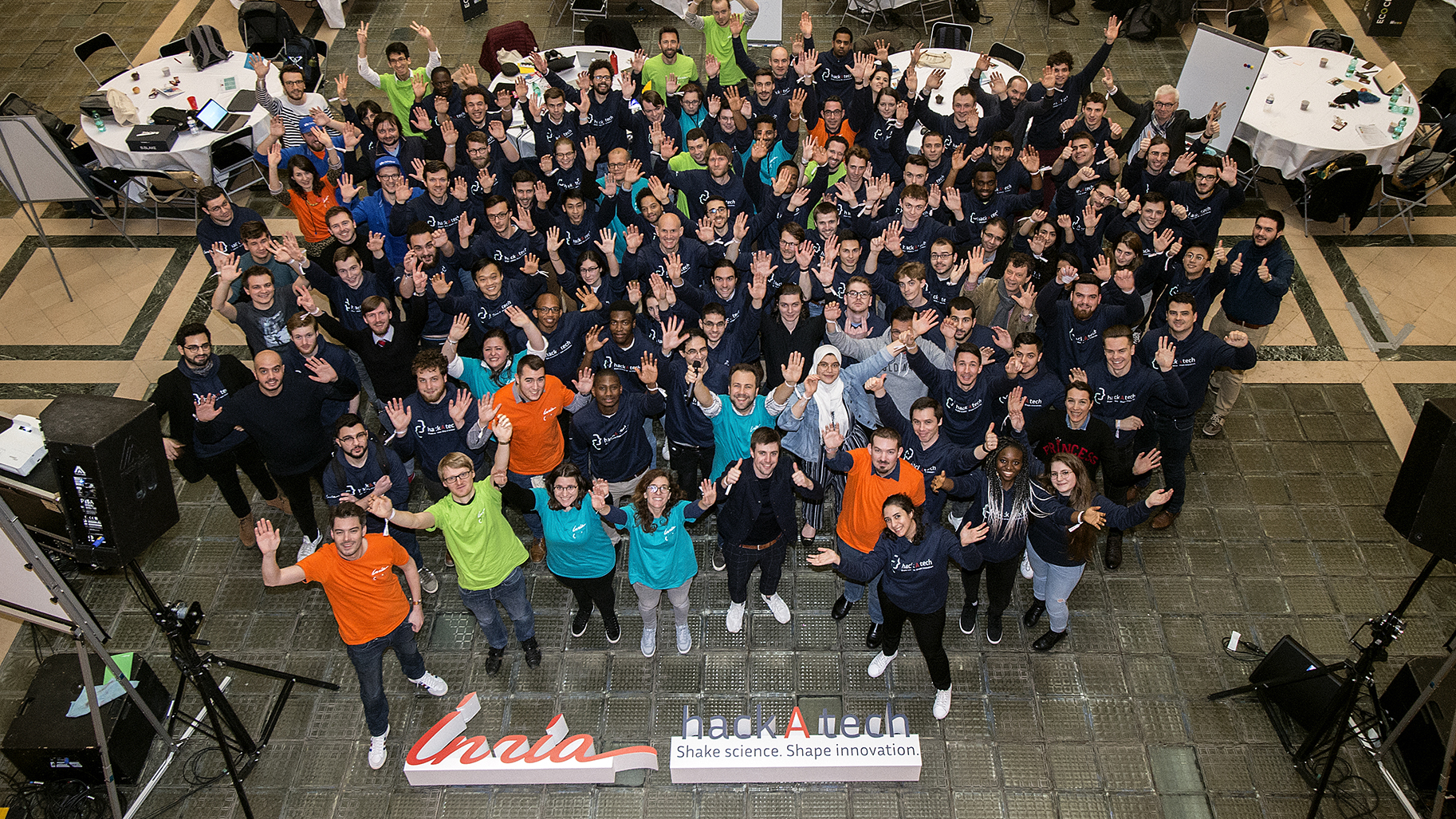 Participants hackAtech Lille 2020