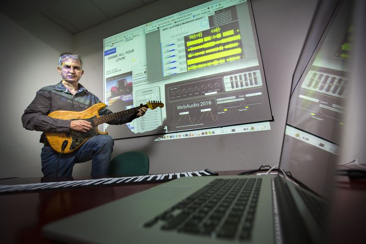 Projet Wasabi : base de données musicales et ampli guitare par WebAudio