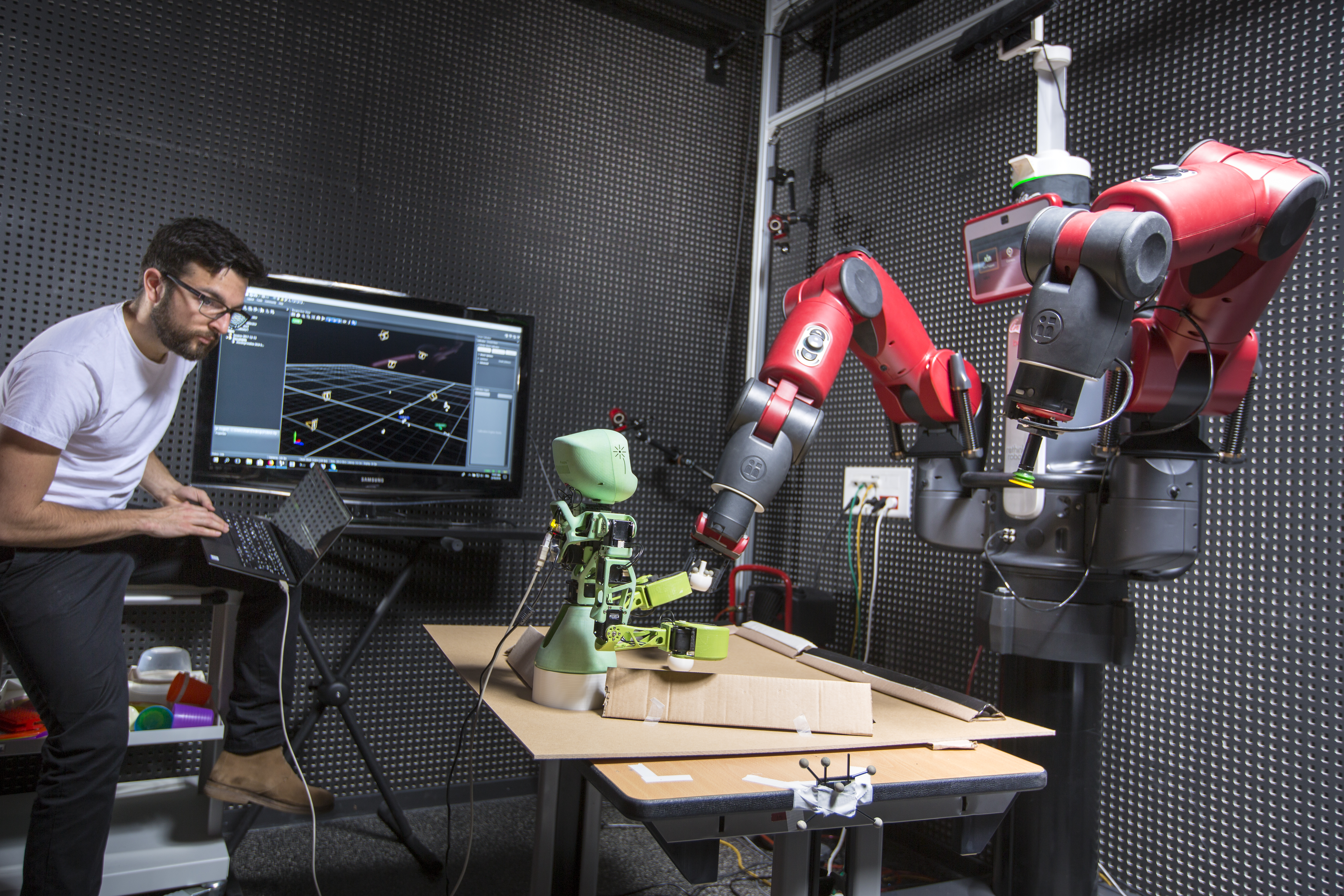 Apprentissage robotique : Baxter et Poppy Torso 