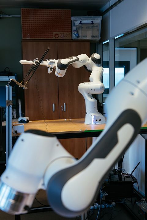 Adapter le comportement d'un robot au comportement humain © Inria / Photo M. Magnin 
