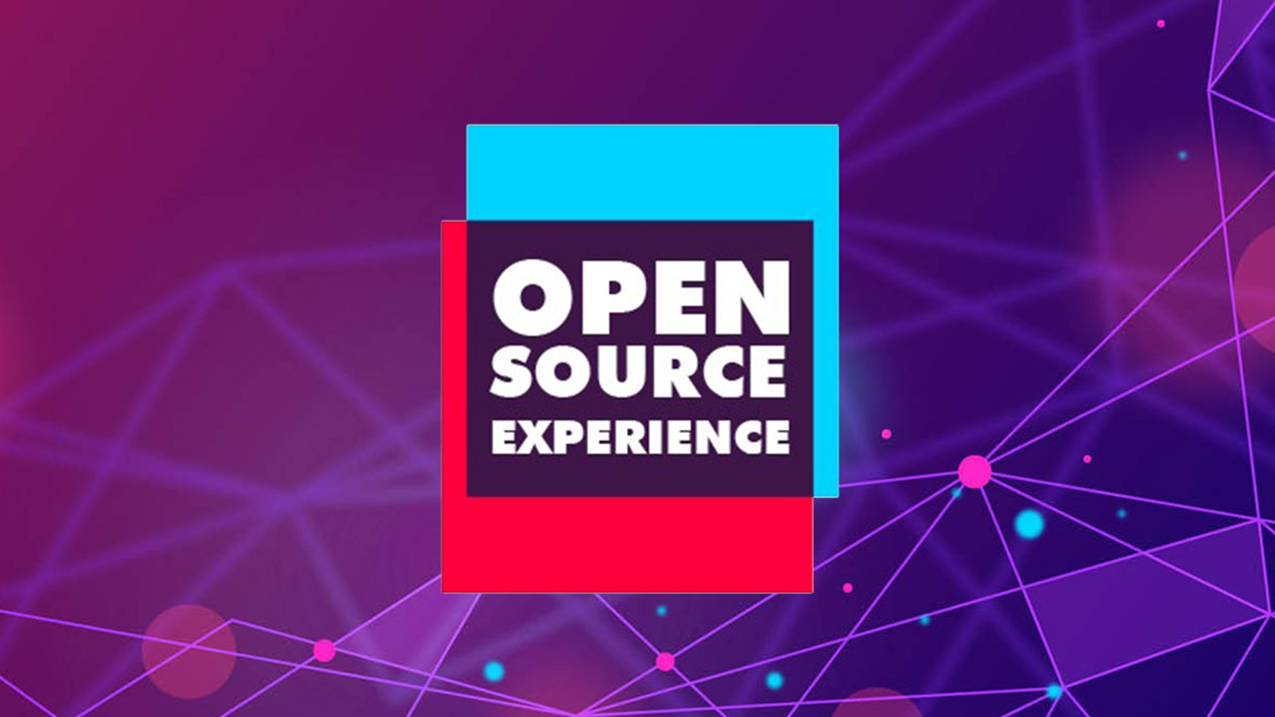 Bannière salon Open Source Experience 2021