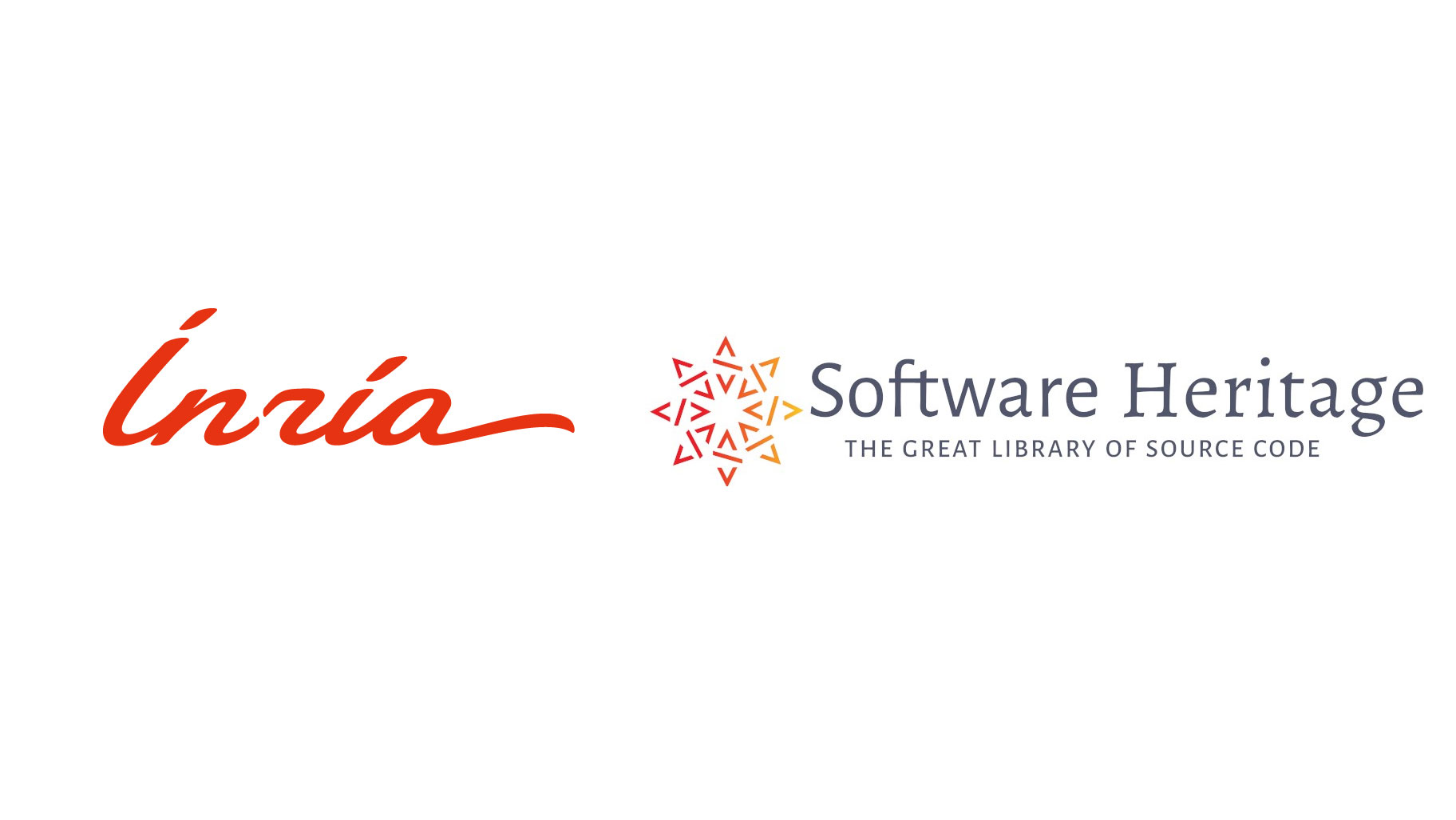 Logos Inria et Software Heritage - anniversaire 5 ans