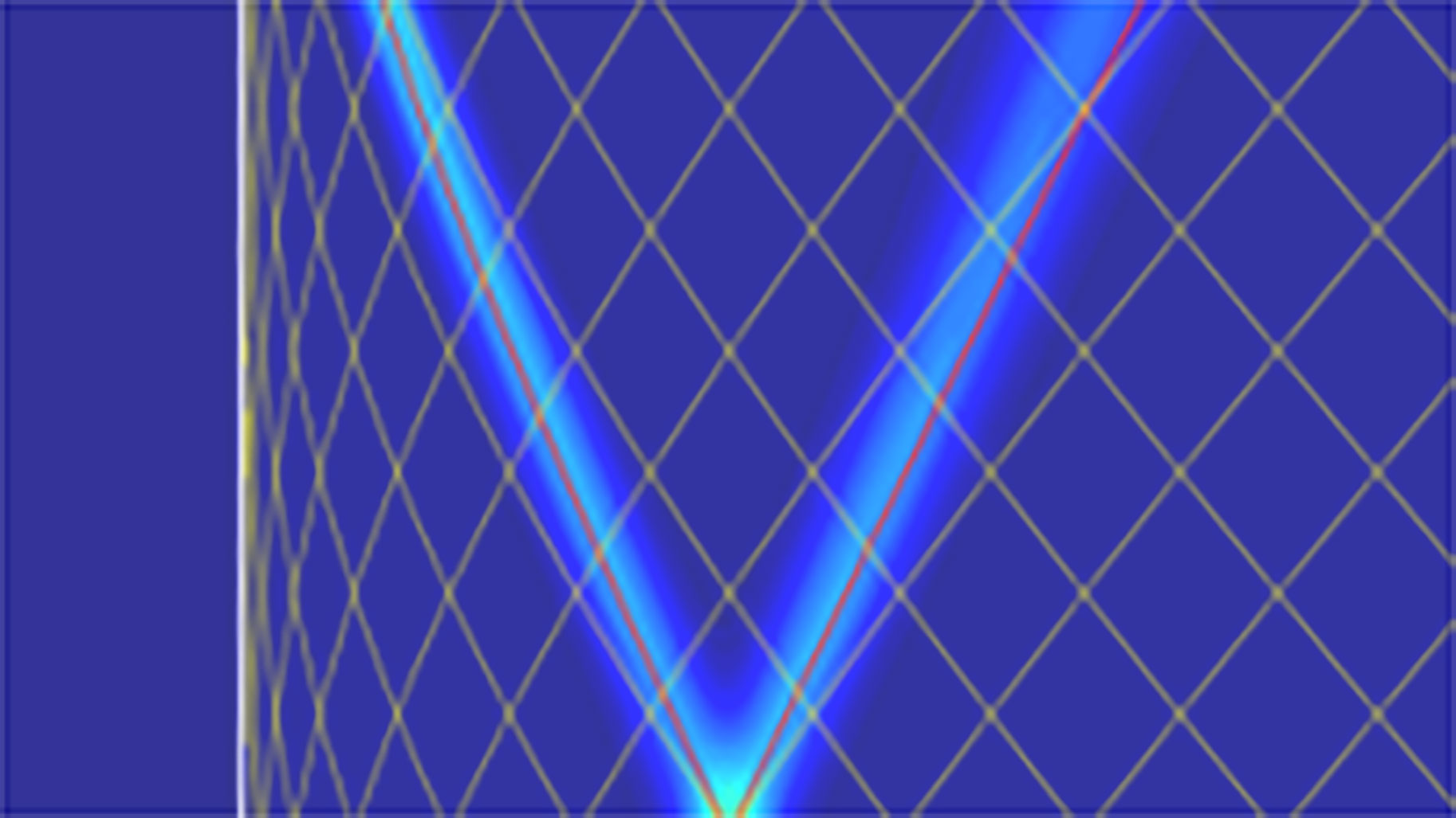 Illustration quantique ondes
