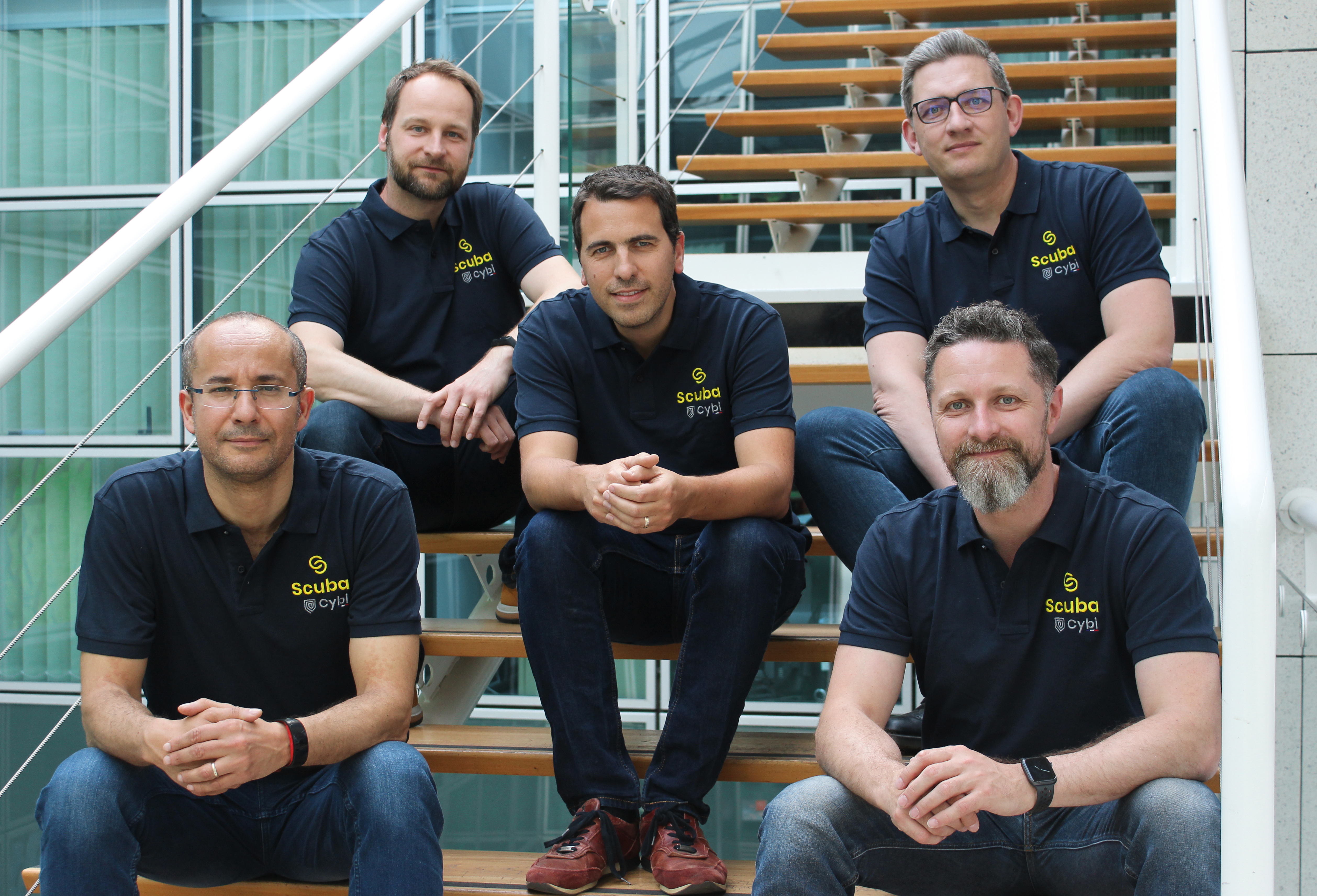 Membres fondateurs de la startup Cybi