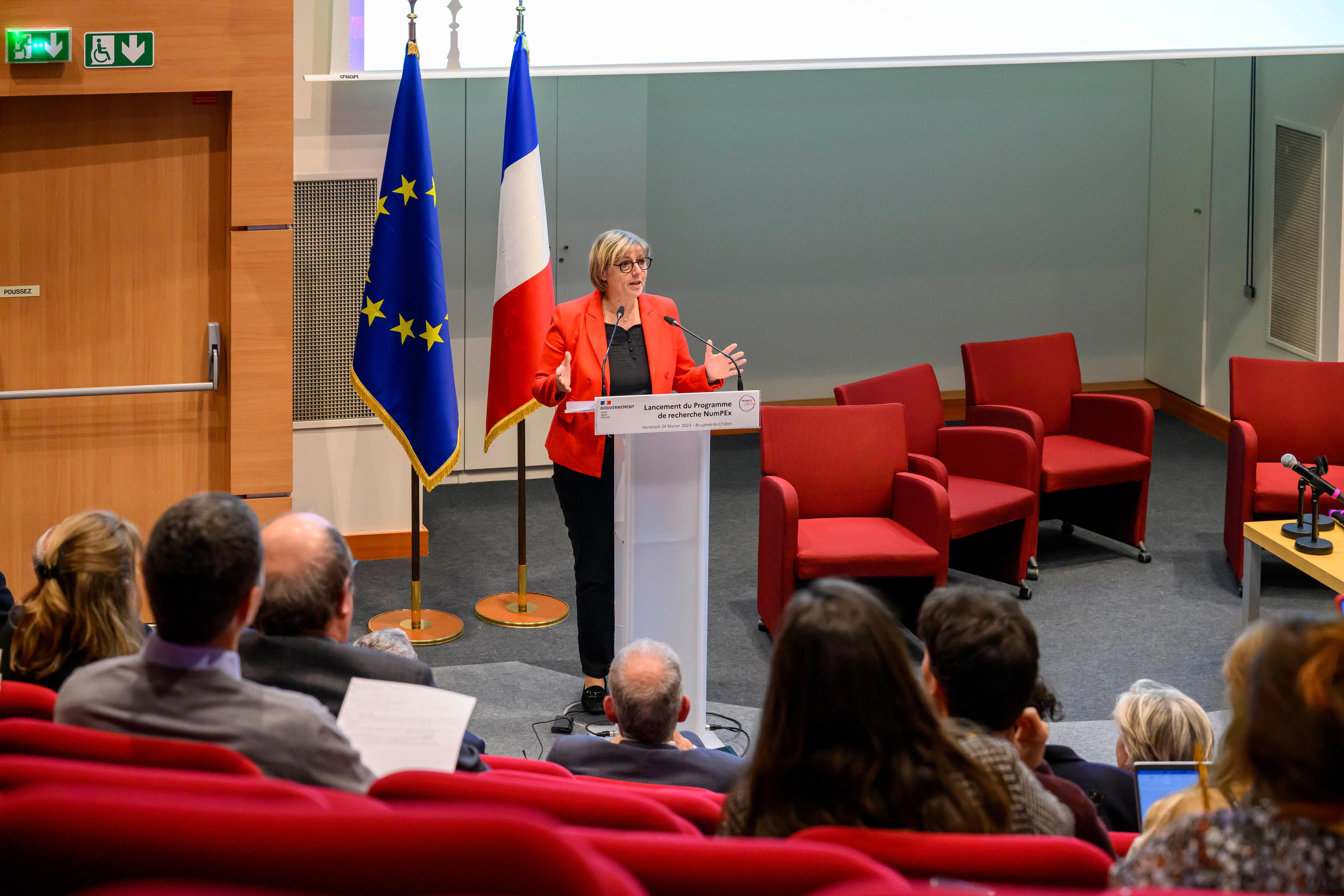 Discours de Sylvie Retailleau à l'occasion du lancement du PEPR NumPEX