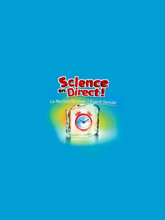 Logos Fête de la science 2022 / Science en Direct / La Recherche avec L'Esprit Sorcier