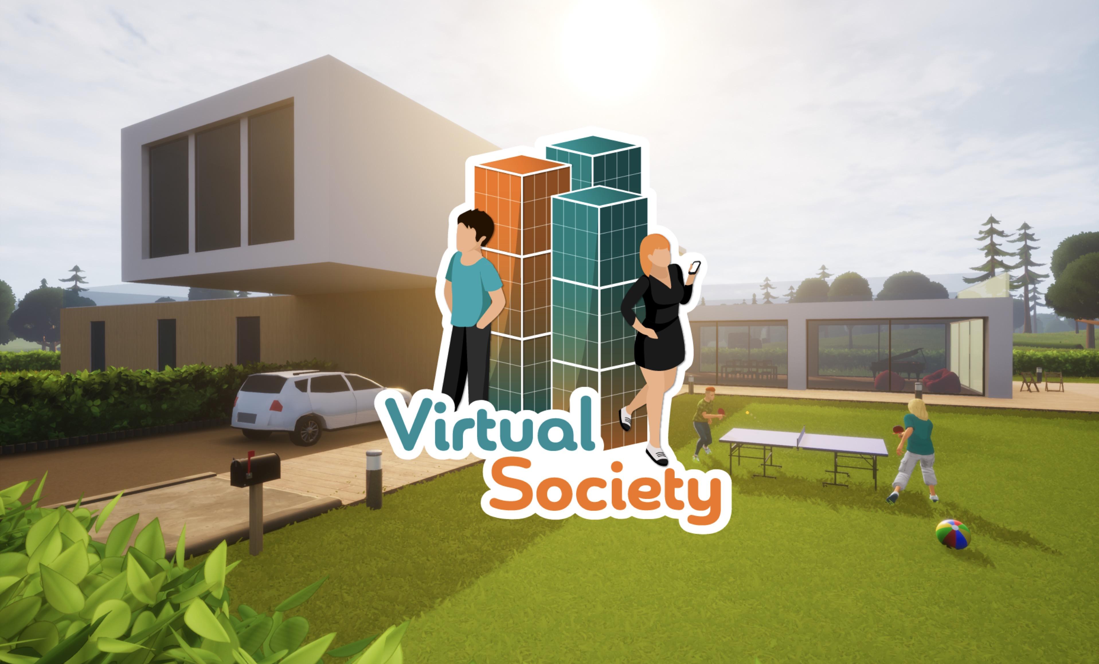 Logo virtual society