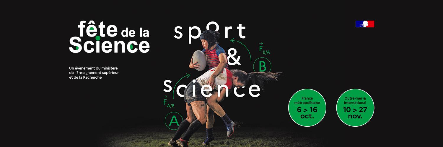 Fête de la science 2023 sur le sport et la science