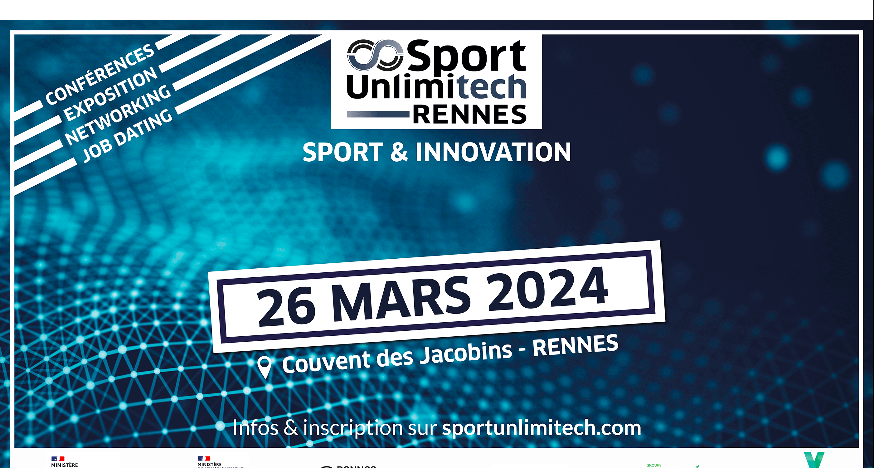 Visuel Sport Unlimitech mars 2024 à Rennes